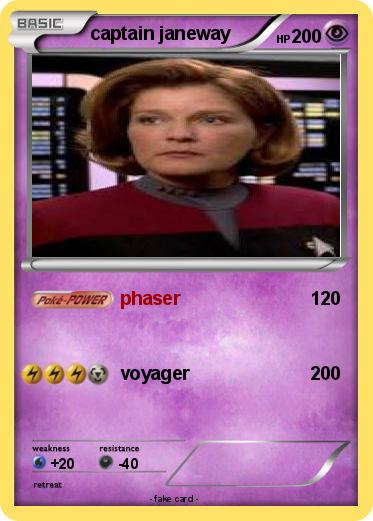 Pokemon captain janeway