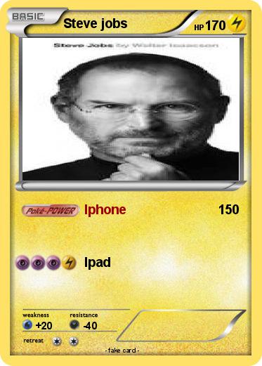 Pokemon Steve jobs