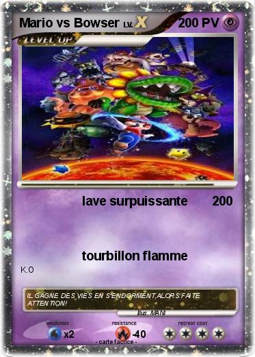 Pokemon Mario vs Bowser