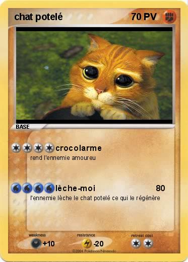Pokemon chat potelé