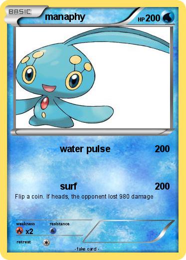 Pokemon manaphy
