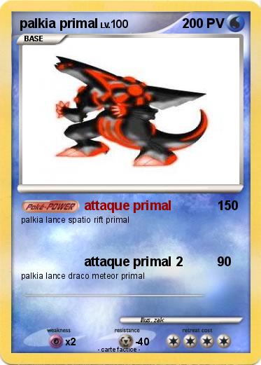 Pokemon palkia primal