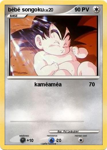 Pokemon bébé songoku