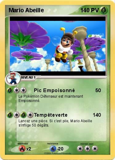 Pokemon Mario Abeille