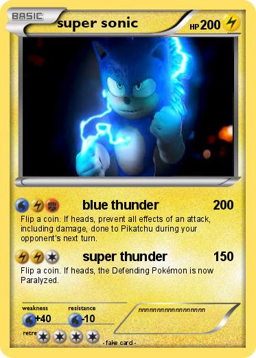 Pokemon super sonic