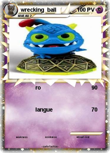 Pokemon wrecking  ball