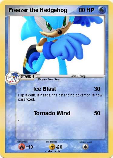 Pokemon Freezer the Hedgehog