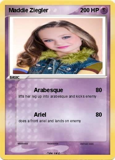 Pokemon Maddie Ziegler