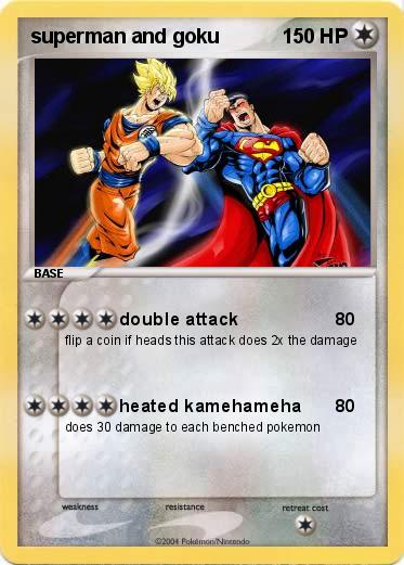 Pokemon superman and goku