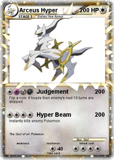 Pokemon Arceus Hyper