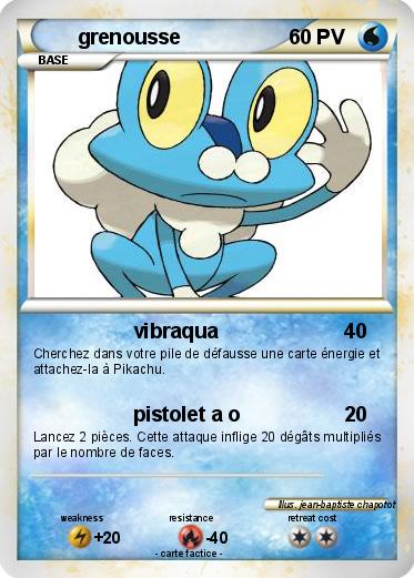 Pokemon grenousse