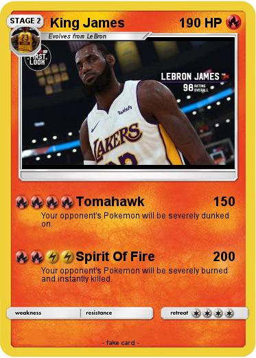 Pokemon King James