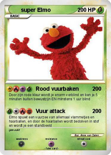 Pokemon super Elmo