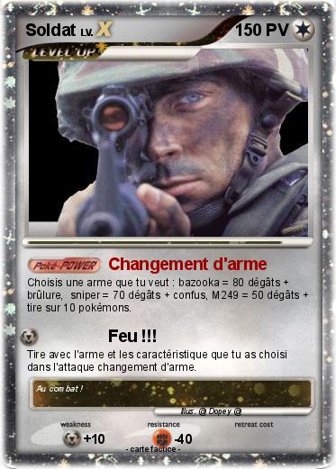 Pokemon Soldat