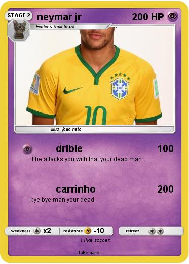 Pokemon neymar jr
