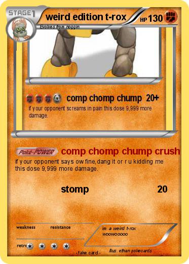 Pokemon weird edition t-rox