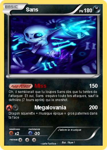 Pokemon Sans