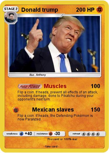 Pokemon Donald trump