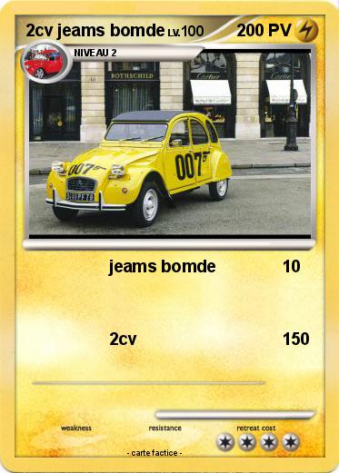 Pokemon 2cv jeams bomde