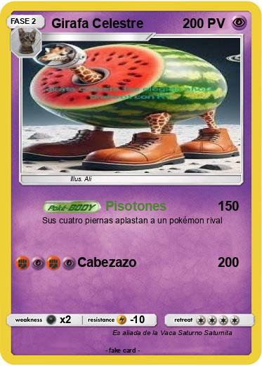 Pokemon Girafa Celestre