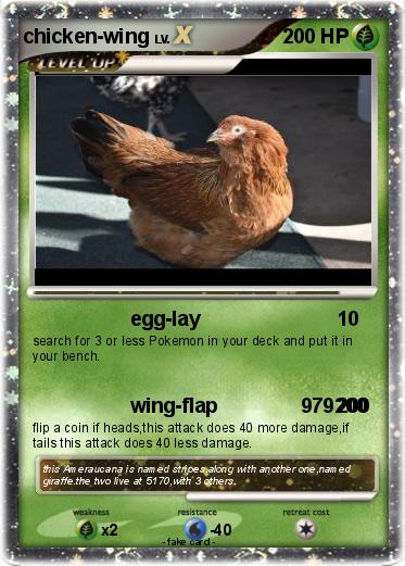 Pokemon chicken-wing