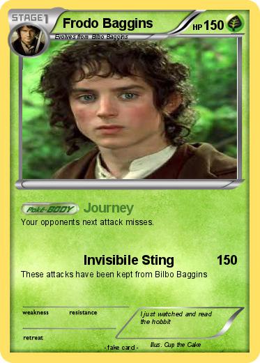 Pokemon Frodo Baggins