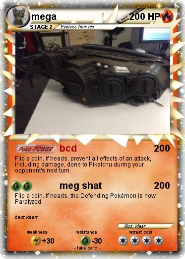 Pokemon mega