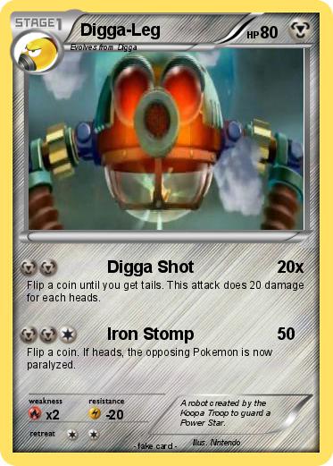 Pokemon Digga-Leg