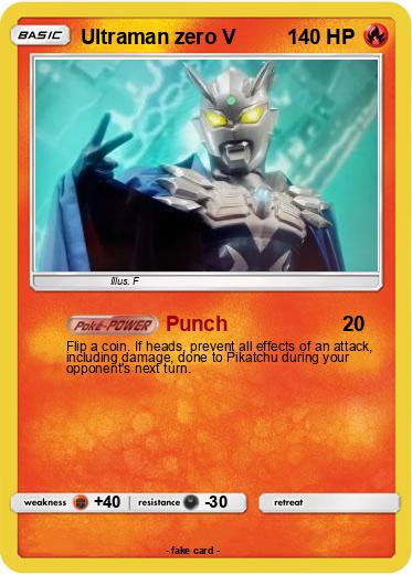 Pokemon Ultraman zero V