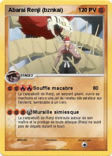 Pokemon Abarai Renji (bznkai)