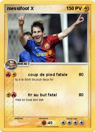 Pokemon messifoot X