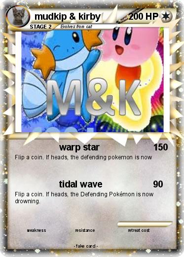 Pokemon mudkip & kirby