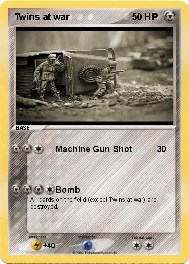 Pokemon Twins at war