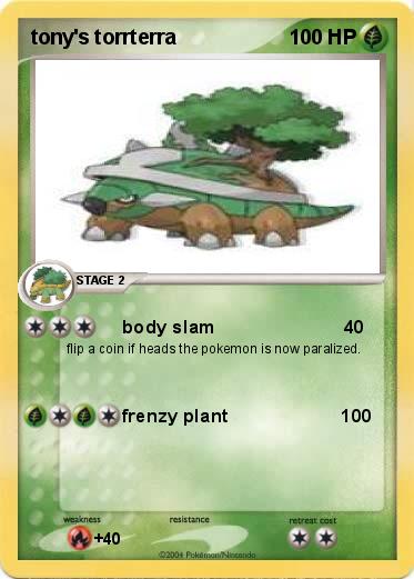 Pokemon tony's torrterra