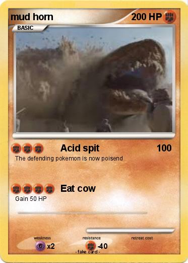 Pokemon mud horn