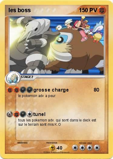 Pokemon les boss