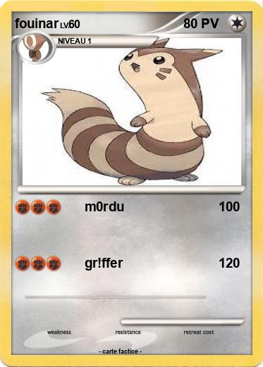 Pokemon fouinar