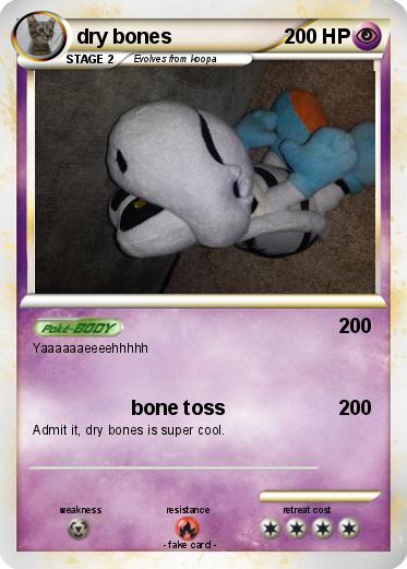 Pokemon dry bones