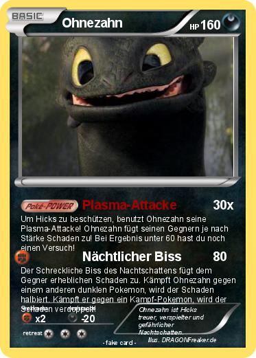 Pokemon Ohnezahn