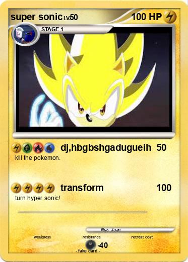 Pokemon super sonic