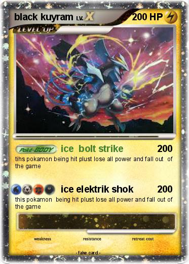 Pokemon black kuyram