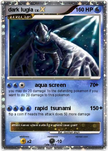 Pokemon dark lugia