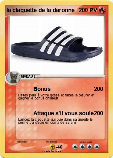 Pokemon la claquette de la daronne