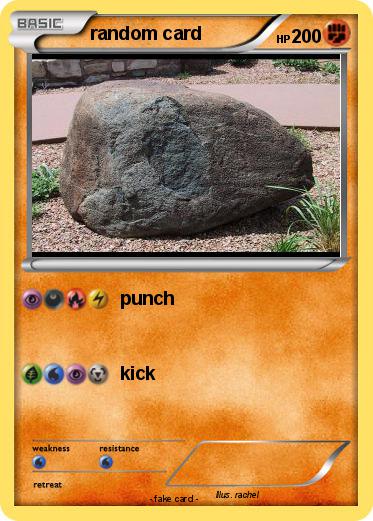 Pokemon random card