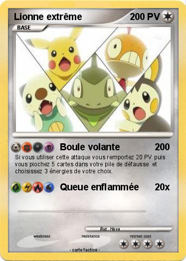 Pokemon Lionne extrême