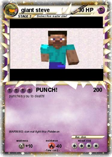 Pokemon giant steve