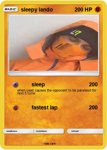 Pokemon sleepy lando