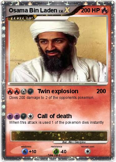 Pokemon Osama Bin Laden