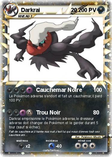 Pokemon Darkrai                    20