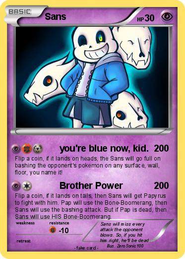 Pokemon Sans